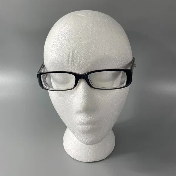 N。 Prada VPR 10N ZXN-1O1 Dark Purple on clear small size 51/16